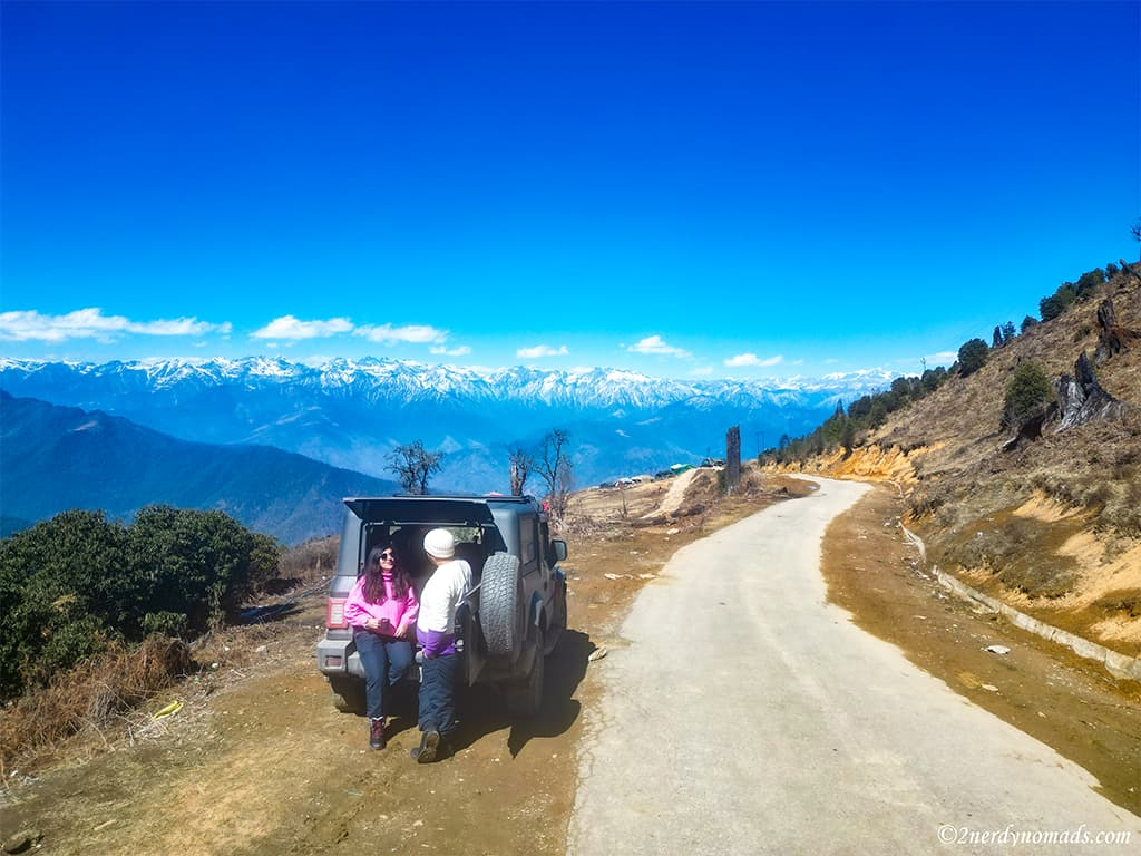 Guwahati to Tawang road trip