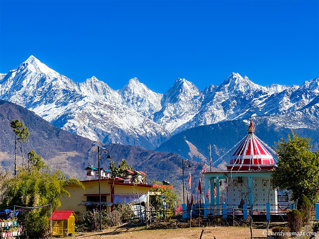 Munsiyari to Delhi